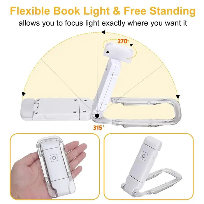 ReadLed, mini LED lampa, kterou lze připevnit na knihu - Image 5