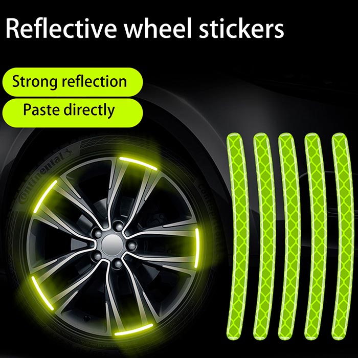 ReflectiveStripes, samolepicí reflexní nálepky na ráfky (40 kusů) - Image 3