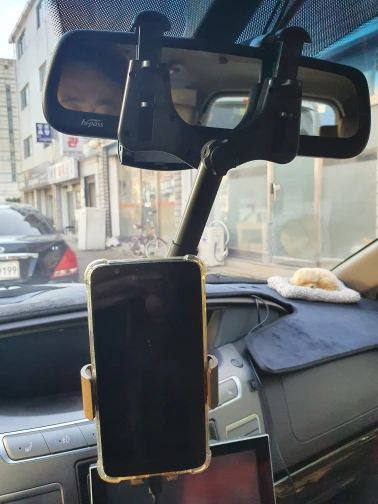 RotatableCarHolder, 360stupňový držák telefonu, který se montuje na zpětné zrcátko - Image 2