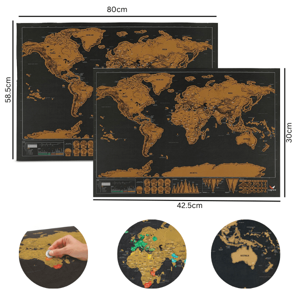 SCHMAP-L, WanderMap – Praskanka světového mapy - Image 7