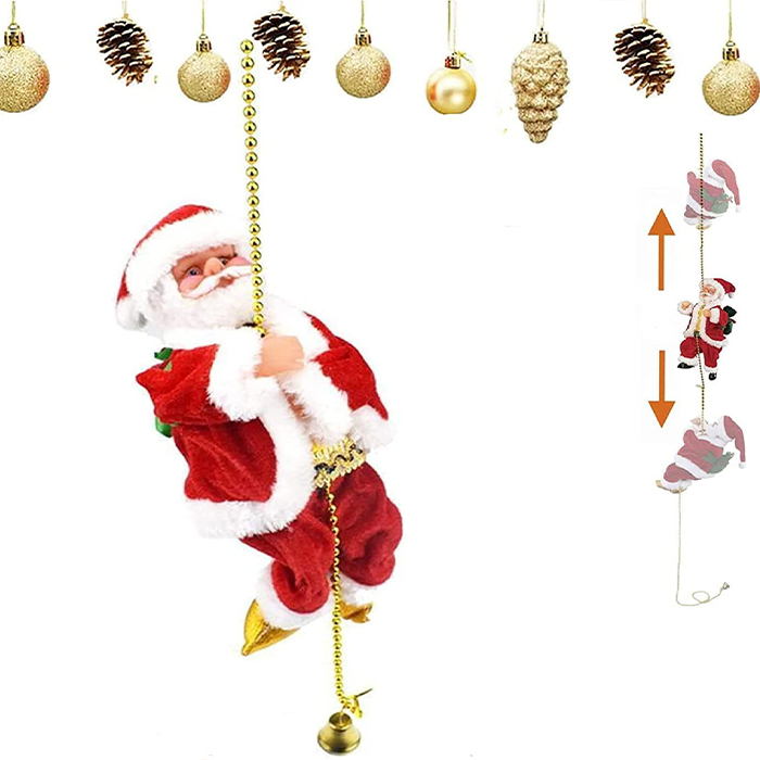 SantaStar, Santa, který přehrává hudbu a šplhá po laně - Image 7