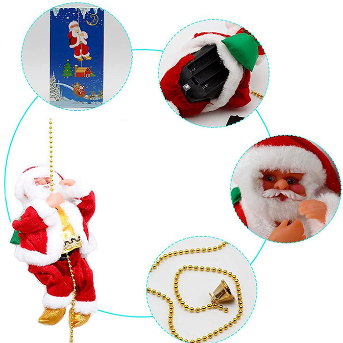 SantaStar, Santa, který přehrává hudbu a šplhá po laně - Image 8