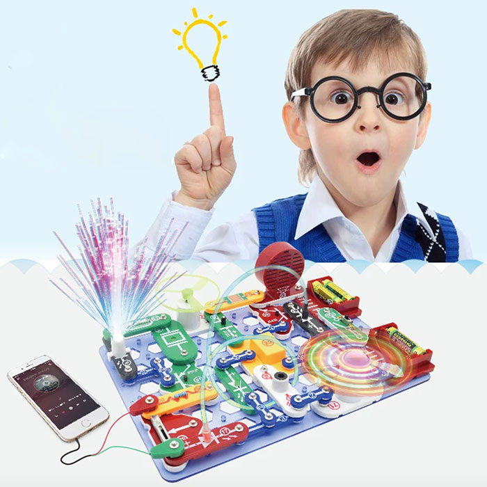 ScienceKit, didaktická hračka, kde dítě se učí základy elektřiny (17-dílný svět) - Image 4