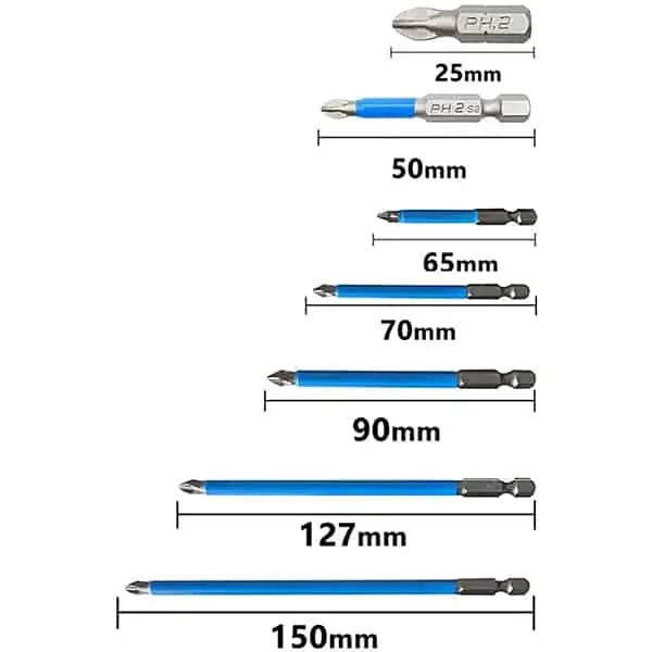 ScrewBitsMagnetic7, 7-dílná sada magnetických vrtáků - Image 2
