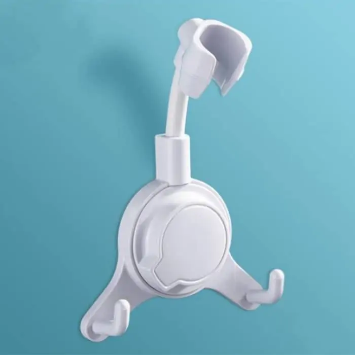 ShowerRack, držák sprchové hlavy s přidanými háčky na zavěšení - Image 3