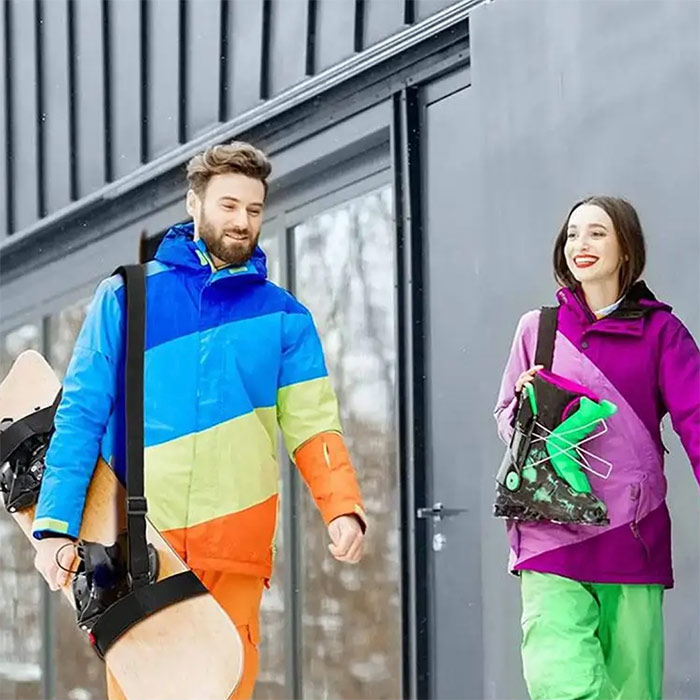 SkiBundle, popruh na nošení lyží + univerzální mačky ZDARMA - Image 6