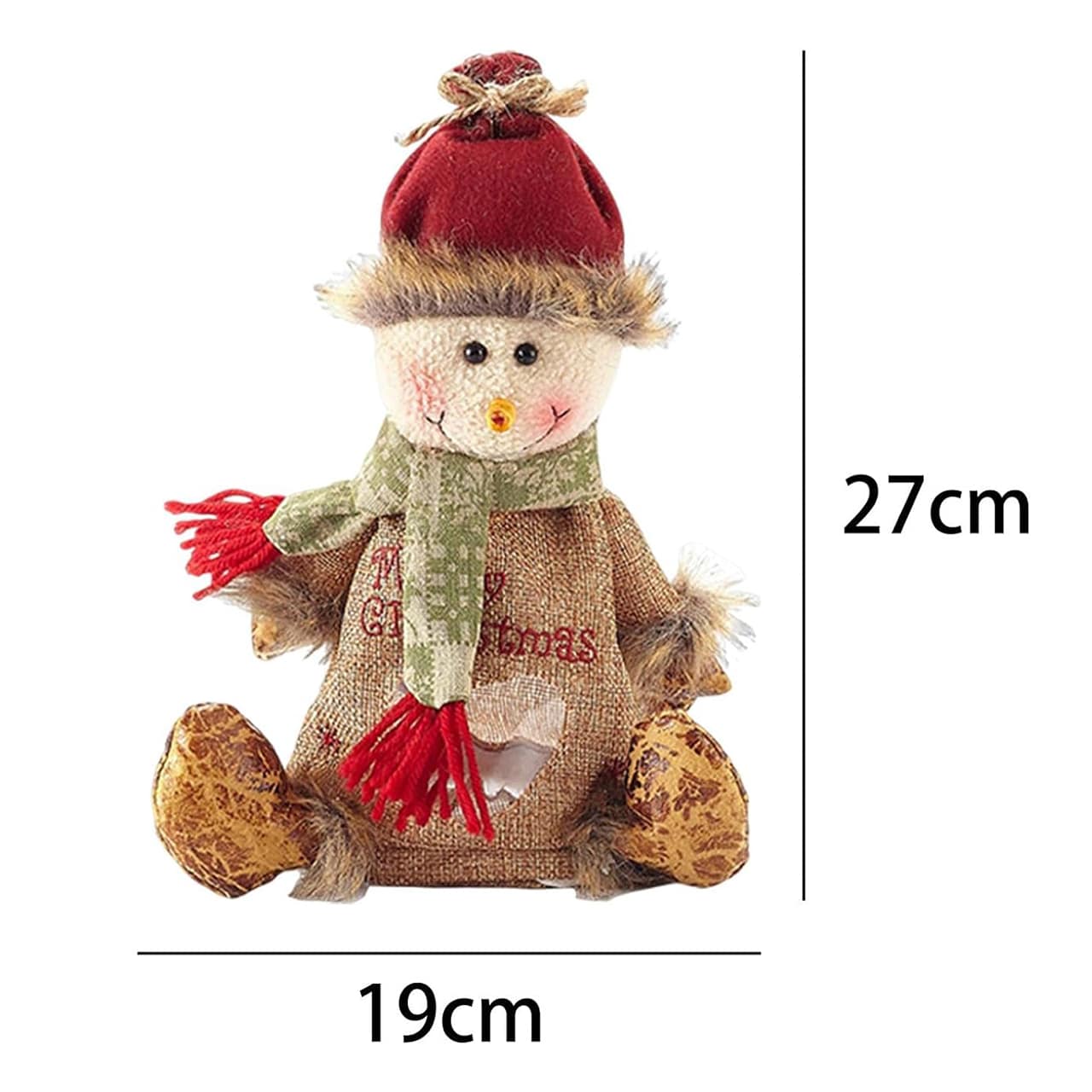 SnowMan, jedinečná dárková taška ve tvaru sněhuláka - Image 6