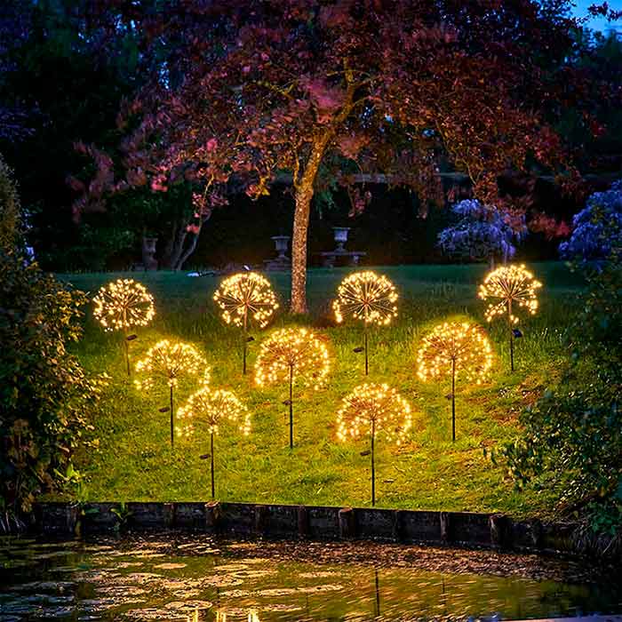 SolarFireworkLamp, solární lampa (90 LED světel) - Image 6