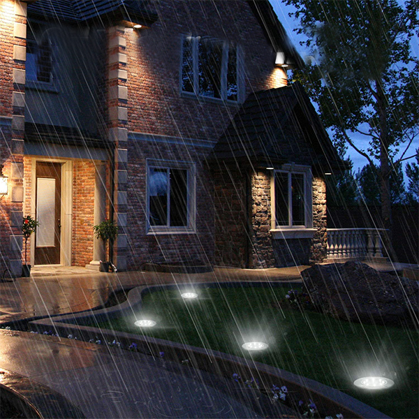 SolarGardenLights, 4 solární LED světla do zahrady nebo na dvůr - Image 9