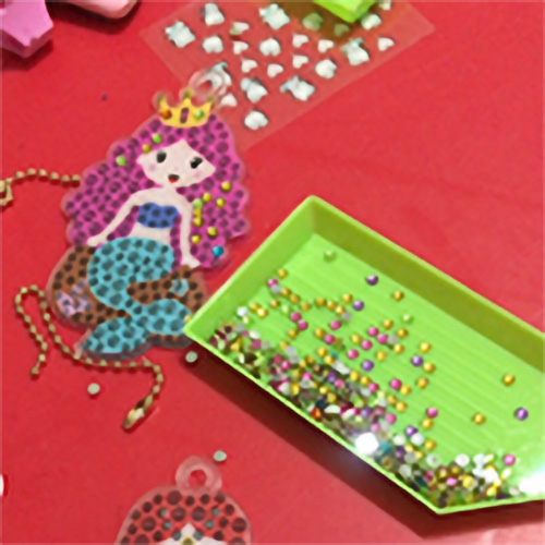 SparkleStickers, kreativní sada pro nanášení barevných diamantů na nálepky - Image 8