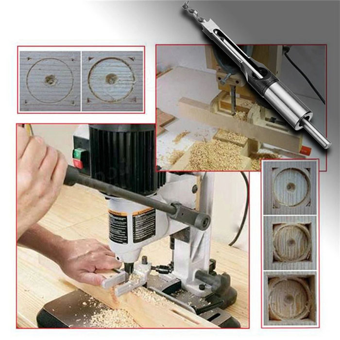 SquareDrill, sady vrtáků do dřeva (4 kusy) - Image 4