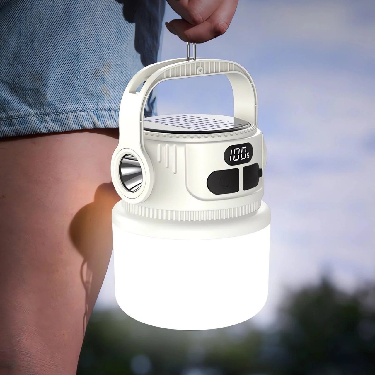 SuperBulb, ED Solar Light a Nabíječka v Jednom Zařízení - Image 8