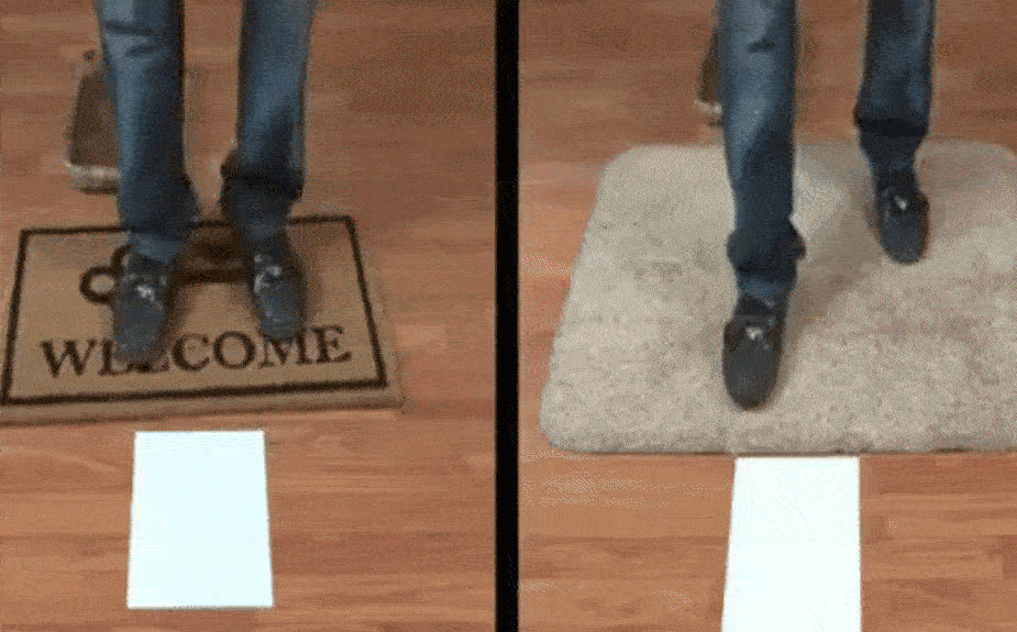 SuperStep, koberec, který čistí podrážky a tlapky jen s jedním krokem - video