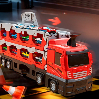 NÁKLADNÍ AUTO, Nákladní auto s odpalovací rampou a autíčky - Image 3