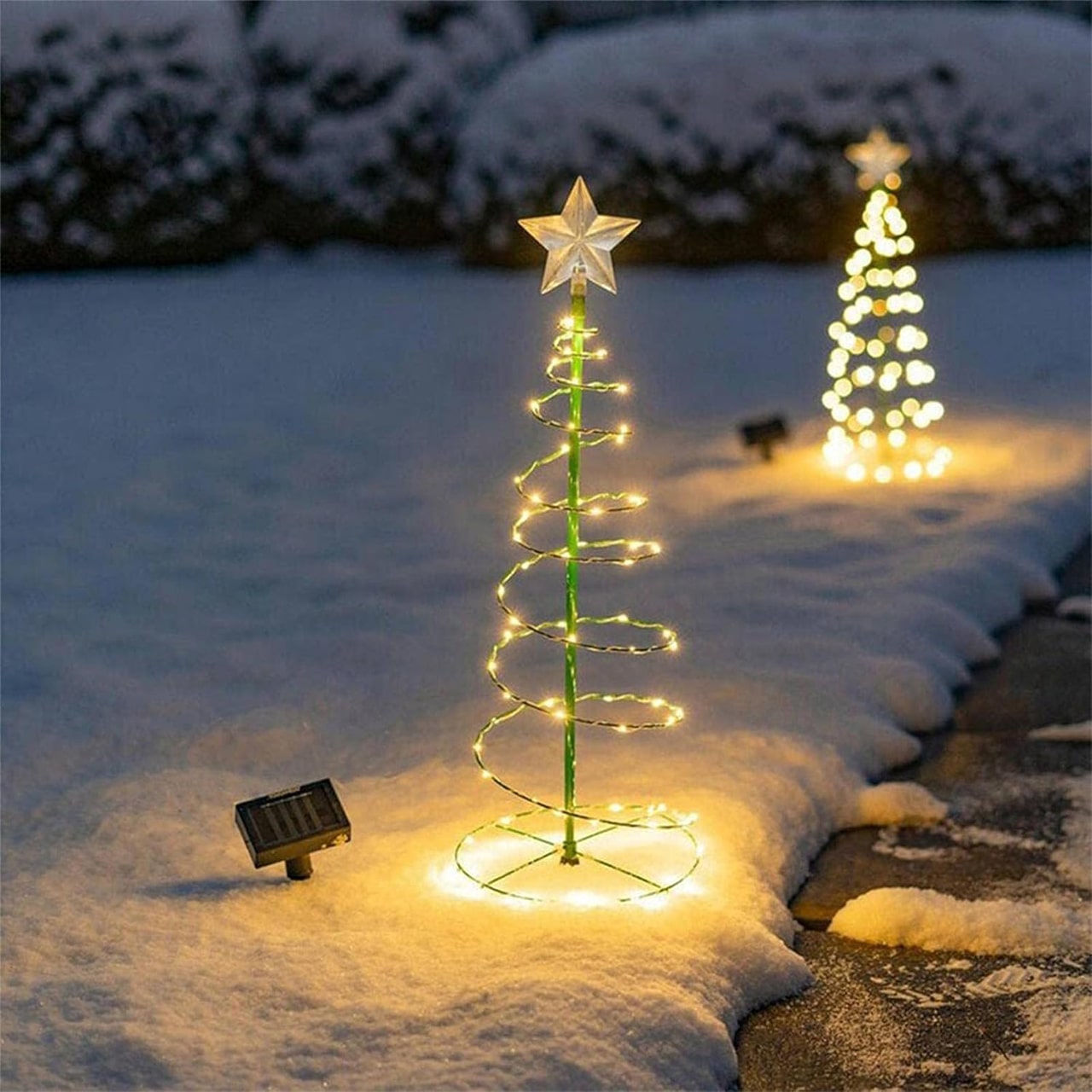 TreeSolar, vánoční stromeček se solárními LED světly - Image 1