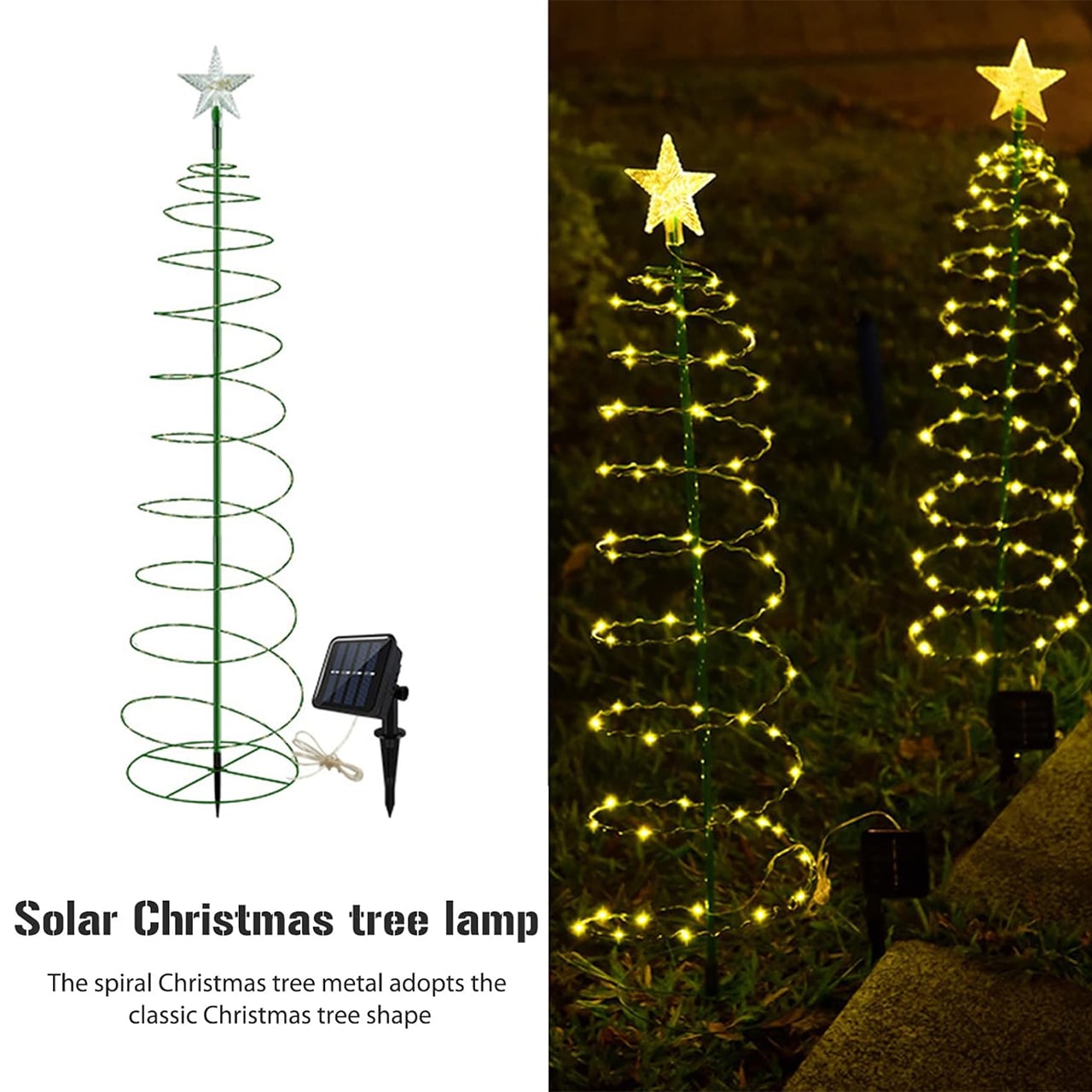 TreeSolar, vánoční stromeček se solárními LED světly - Image 2
