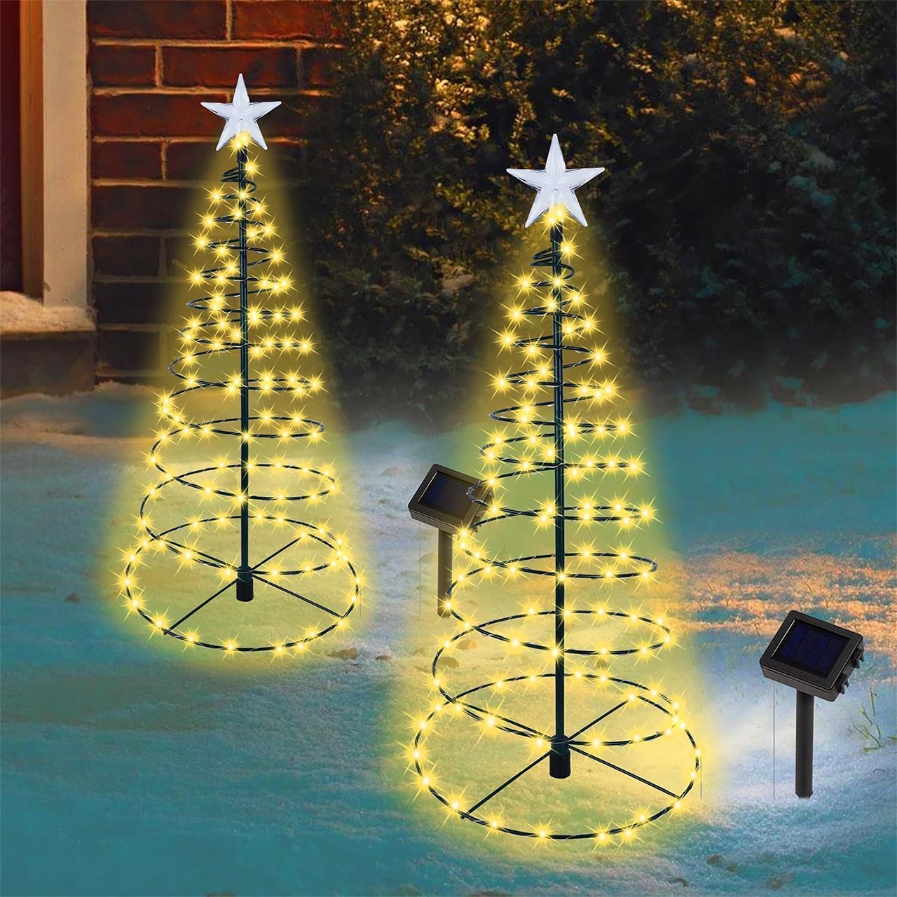 TreeSolar, vánoční stromeček se solárními LED světly - Image 8