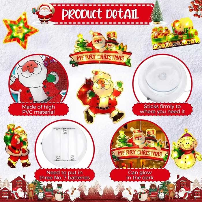 TrioLed, 3-částková sada LED vánočních dekorací - Image 5