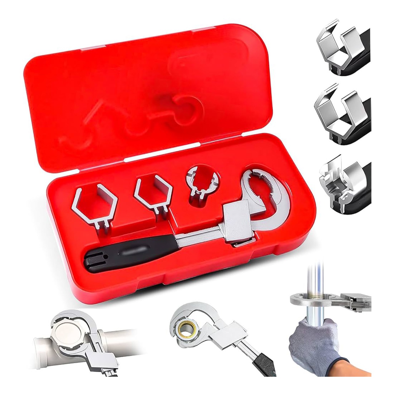 UniWrench, univerzální oboustranný nastavitelný klíč - Image 1