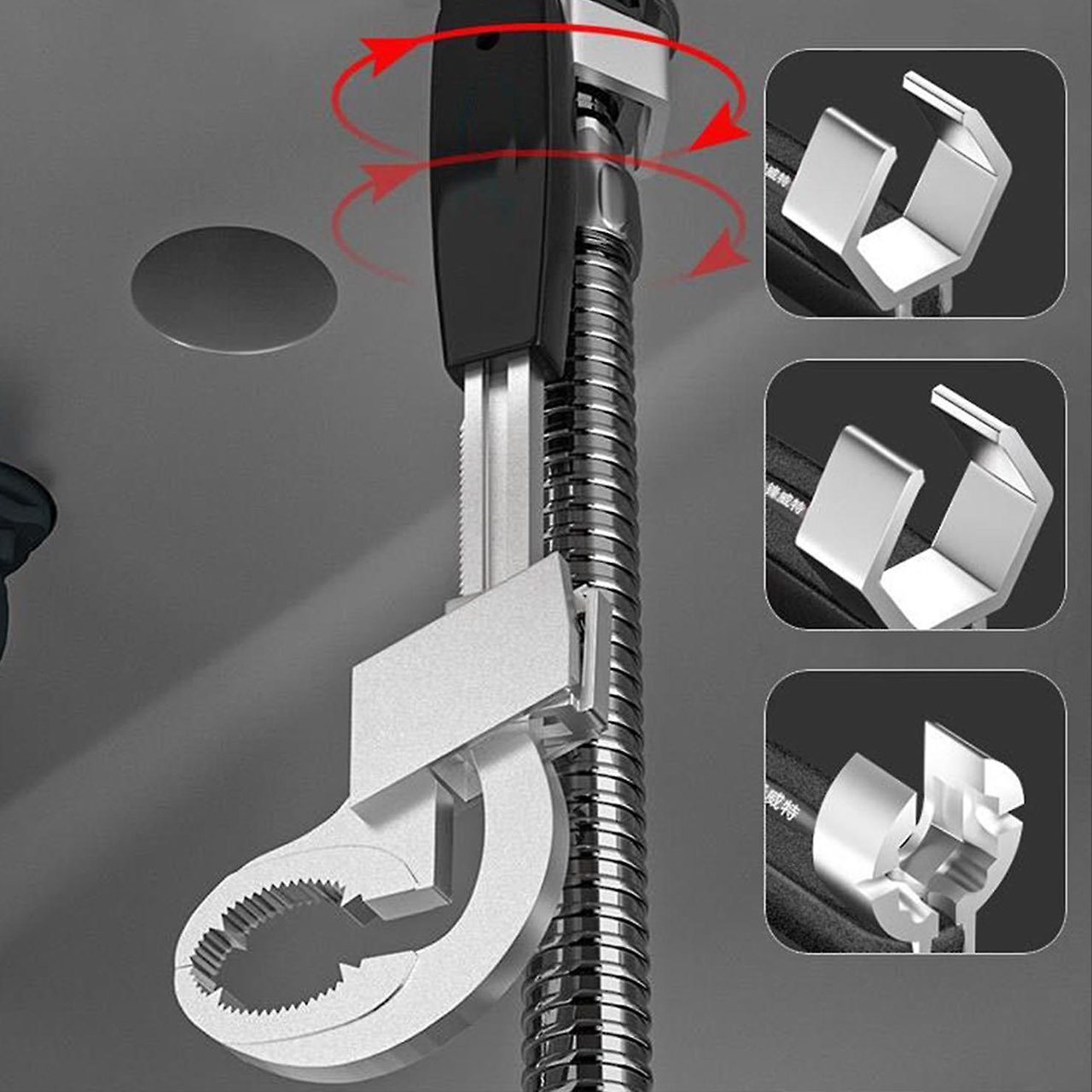 UniWrench, univerzální oboustranný nastavitelný klíč - Image 6