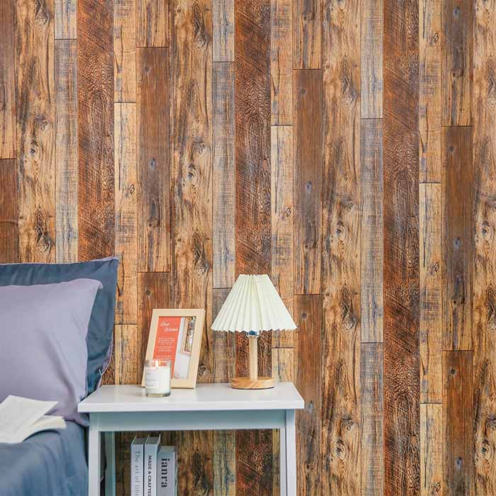 VintageWall, samolepící nálepka s přírodním vzhledem dřeva (300 x 45 cm) - Image 8