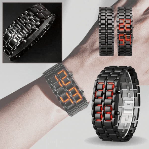 WATCHAIN-TST, TechTime LED náramkové hodinky - video