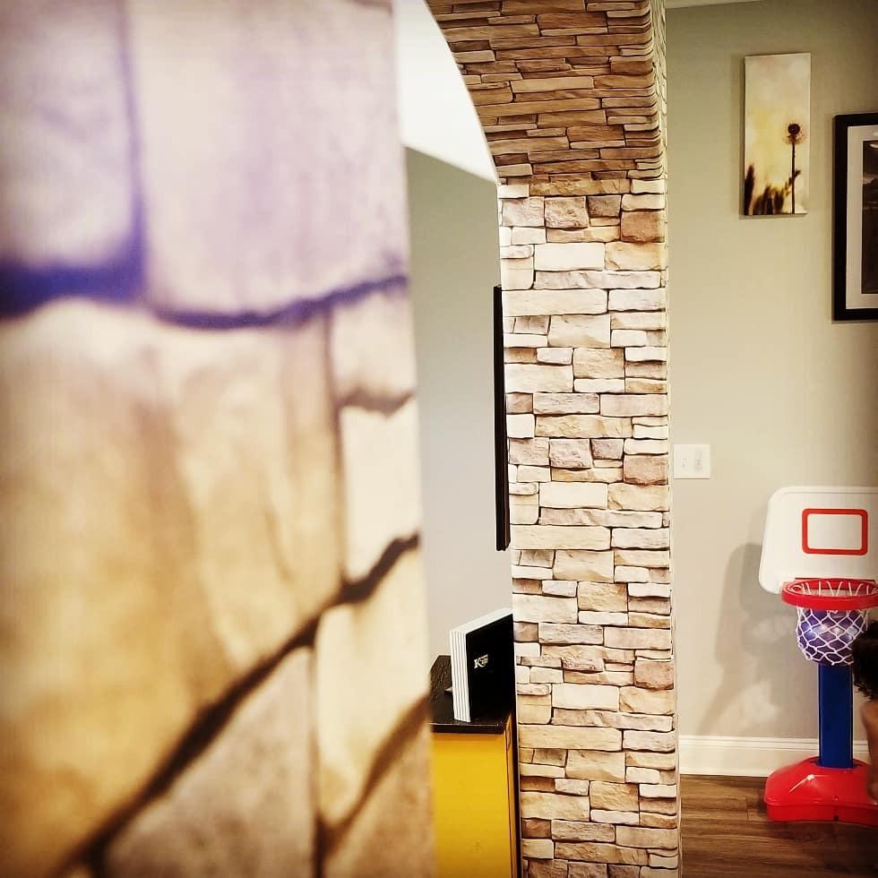 WallCover, 3D nálepky na zeď se vzhledem přírodní cihly - Image 2