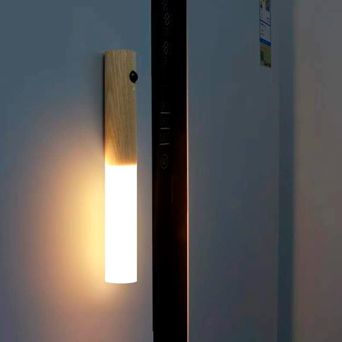 WallSensor, stylová senzorová dřevěná lampa - Image 7