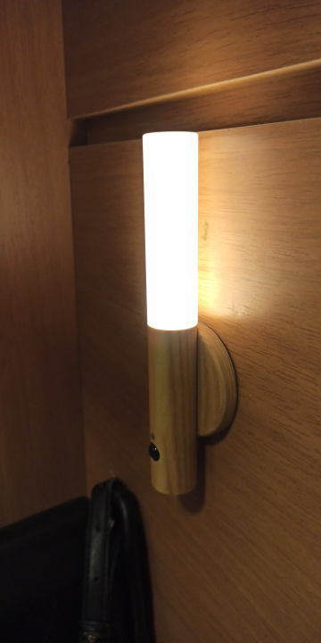 WallSensor, stylová senzorová dřevěná lampa - Image 10