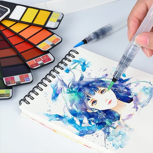 WaterPaints, bezobalová akvarelová paleta - Image 5