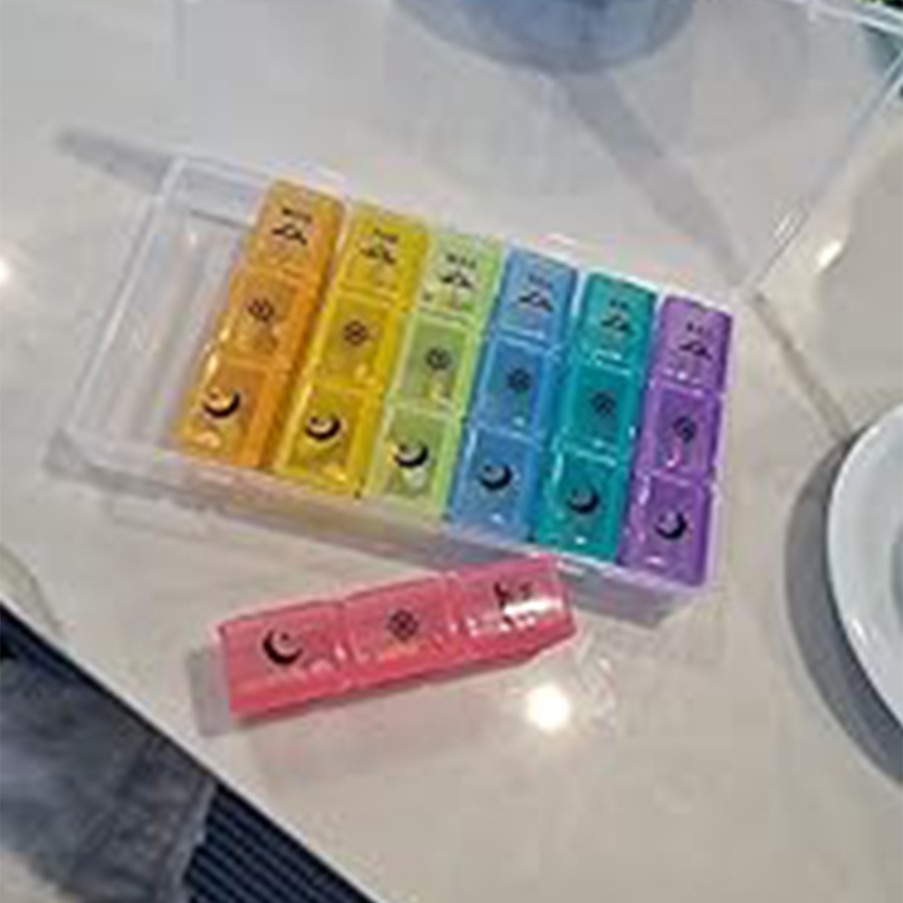 WeeklyBox, organizér na pilulky, doplňky stravy nebo vitamíny - Image 5