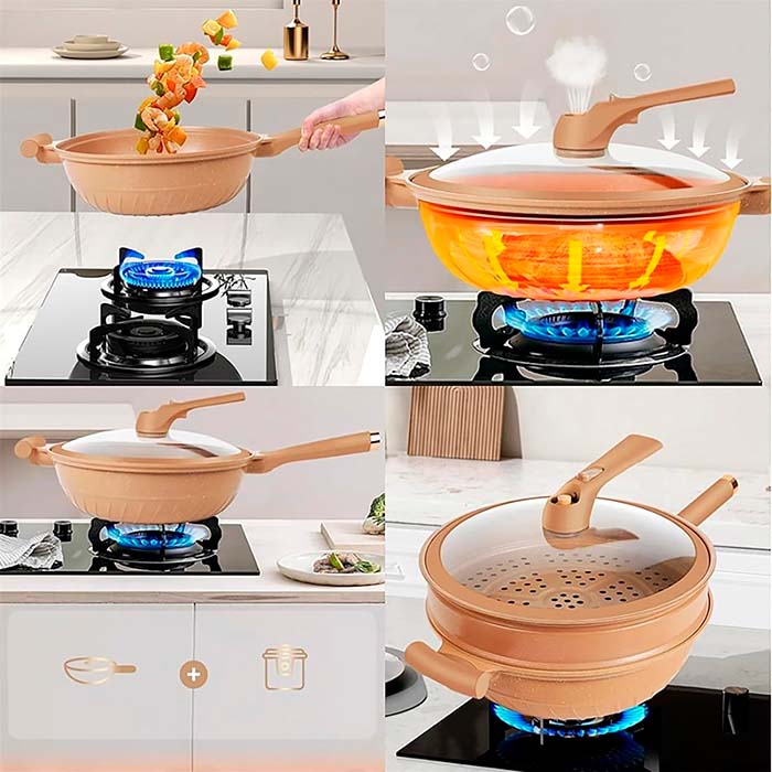 Wok, všestranný wok - Image 4