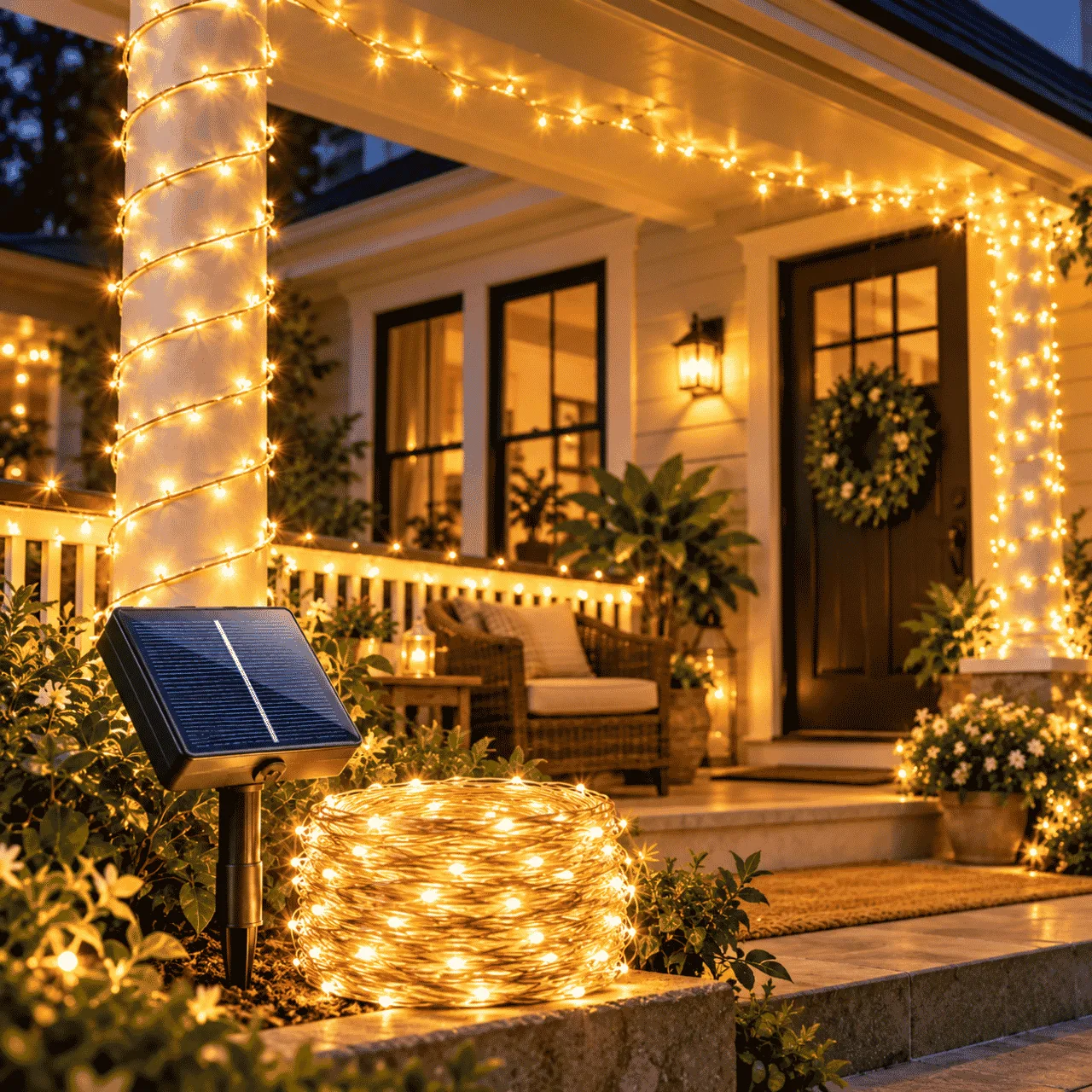 Solární LED světelný řetěz (12 m), YardLights - Image 3