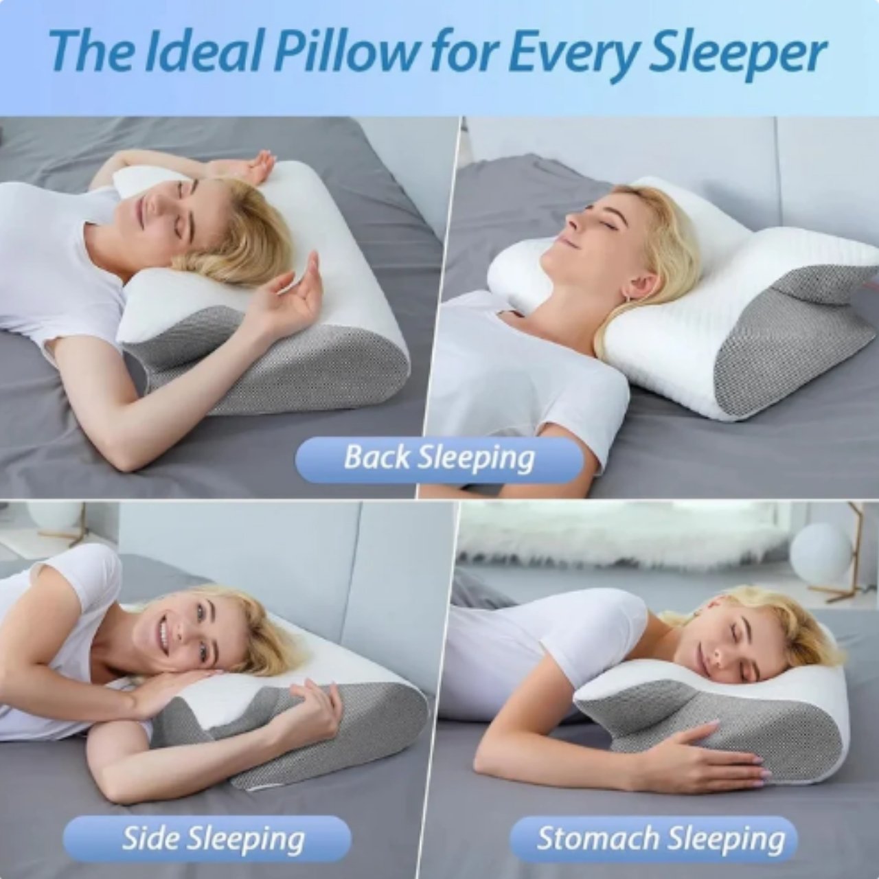 ButterflyPillow, ergonomický polštář z paměťové pěny - Image 2
