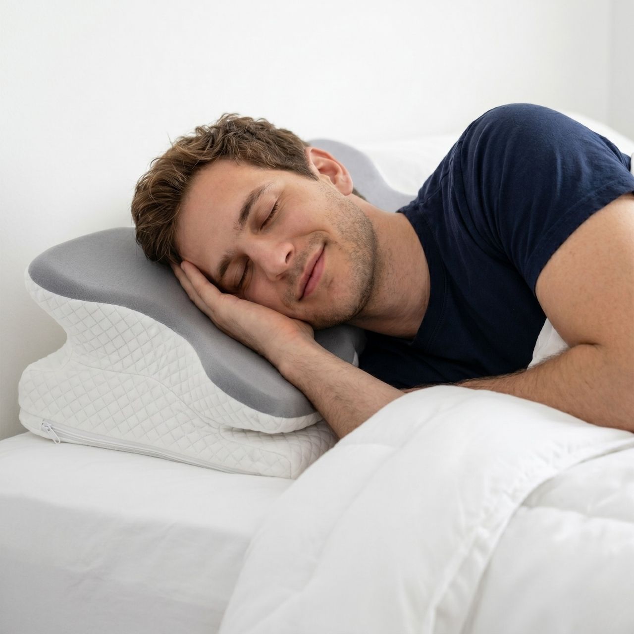 Ergonomický polštář s paměťovou pěnou, CervicalPillow - Image 4