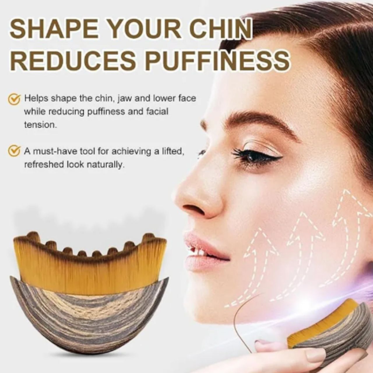 LymphaticBrush, kartáč na lymfatickou masáž a tvarování obličeje - Image 10