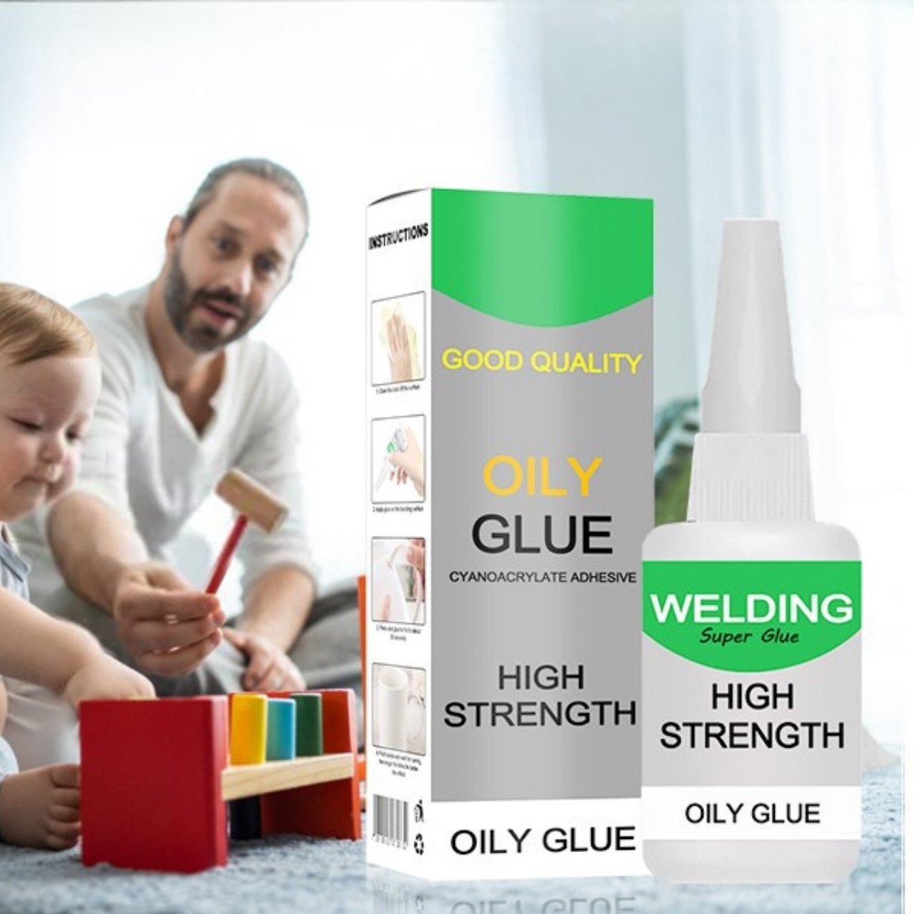 OilyGlue, rychlé a silné lepidlo pro všechno - Image 2