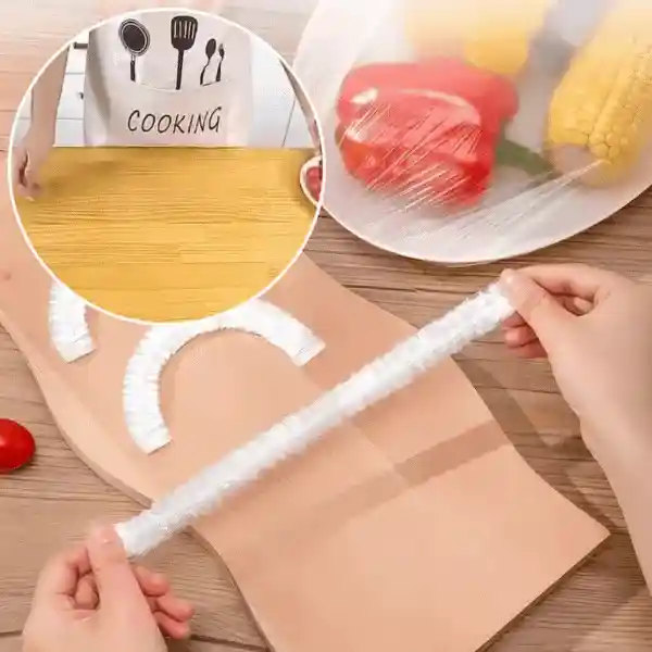 Flexibilní ochranné potravinové obaly Wraps (100 ks) - Image 1
